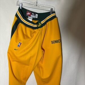Nike Kids Sonic Yellow and Green Joggers